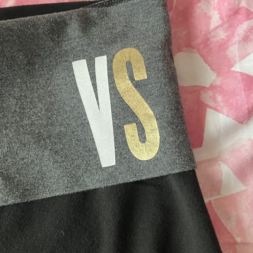 Victoria's Secret yoga black and Gray Leggings - Picture 2 of 6